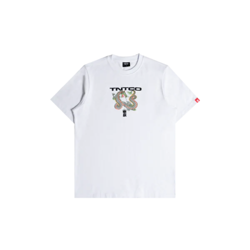 Wooden Dragon Tee (White)